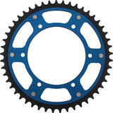 Rear Stealth Sprocket Alu/Stl 49t 520 Blu Yam