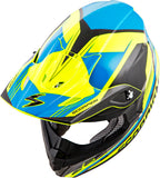 Vx R70 Off Road Helmet Ascend Neon/Blue Xs