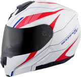Exo Gt3000 Modular Helmet Sync White/Red/Blue Xs