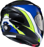 Exo R2000 Full Face Helmet Hypersonic Blue/Hi Vis Lg