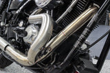 Comp S 2in1 Exhaust Fxr Brushed W/Cf End Cap