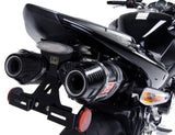 Street Dual Trc Slip On Exhaust Ss Cf Cf