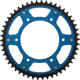Rear Stealth Sprocket Alu/Stl 50t 520 Blu Hus/Husq/Ktm