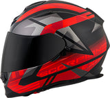 Exo T510 Full Face Helmet Fury Black/Red Lg