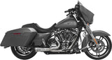 Comp S 2in1 Exhaust Touring M8 Brushed W/Turnout