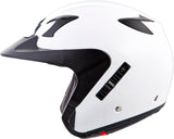 Exo Ct220 Open Face Helmet Gloss White Xl
