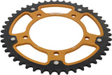 Rear Stealth Sprocket Alu/Stl 47t 520 Gld Hay/Suz/Tri