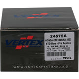 Piston Kit Forged 78.96/Std 13.9:1 Hon