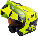 Exo At950 Cold Weather Helmet Teton Hi Vis Xl (Dual Pane)