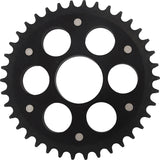 Rear Stealth Sprocket Alu/Stl 38t 525 Blk Duc