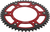 Rear Stealth Sprocket Alu/Stl 49t 520 Red Beta