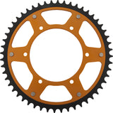 Rear Stealth Sprocket Alu/Stl 52t 520 Gld Kaw/Suz