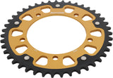Rear Stealth Sprocket Alu/Stl 43t 520 Gld Hay/Suz/Tri