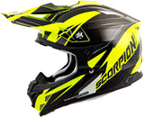 Vx 35 Off Road Helmet Krush Neon Yellow Md