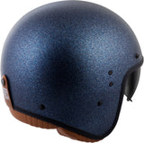 Bellfast Open Face Helmet Metallic Blue Xl