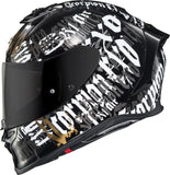 Exo R1 Air Full Face Helmet Blackletter Black Lg