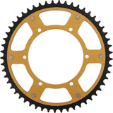 Rear Stealth Sprocket Alu/Stl 53t 520 Gld Kaw/Suz