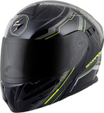 Exo Gt920 Modular Helmet Satellite Neon Lg