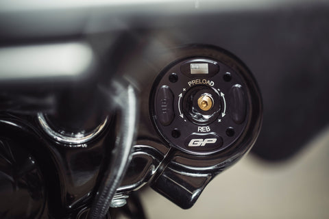 GP Suspension, 25mm Cartridge Kit for HD- Softail Lowrider 2018-19